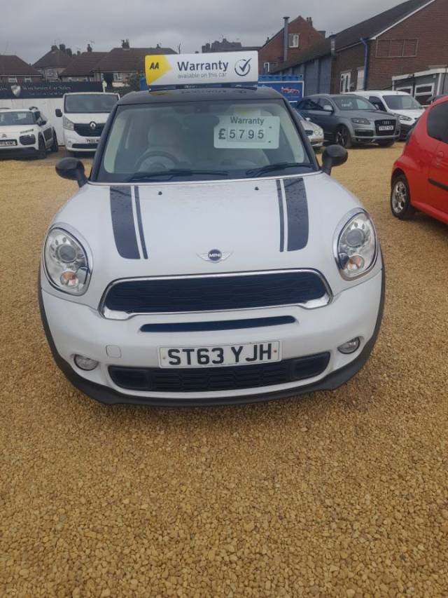 Mini Paceman 2.0 Cooper S D ALL4 3dr Coupe Diesel White