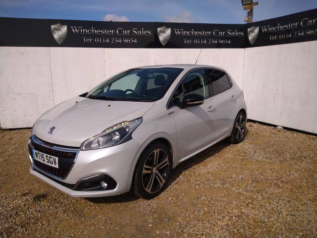 Peugeot 208 1.2 PureTech 110 GT Line 5dr Hatchback Petrol White