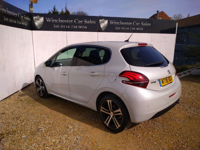 Peugeot 208 1.2 PureTech 110 GT Line 5dr Hatchback Petrol White