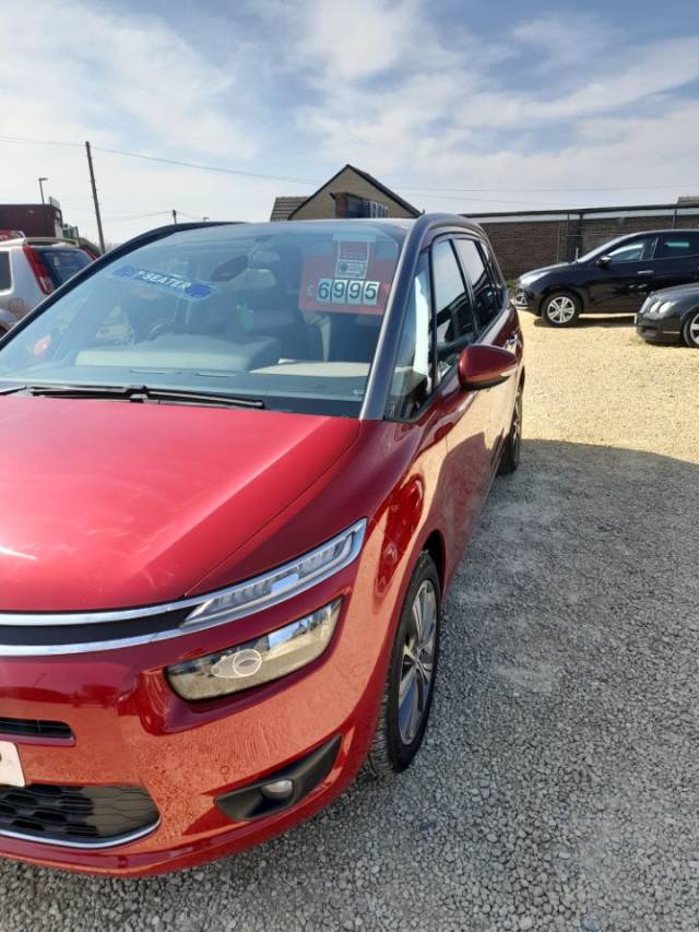 Citroen Grand C4 Picasso 1.6 BlueHDi Exclusive+ 5dr MPV Diesel Red