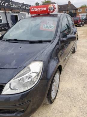 RENAULT CLIO 2008 (57) at Winchester Car Sales Sheffield