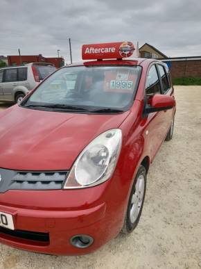 NISSAN NOTE 2008 (58) at Winchester Car Sales Sheffield