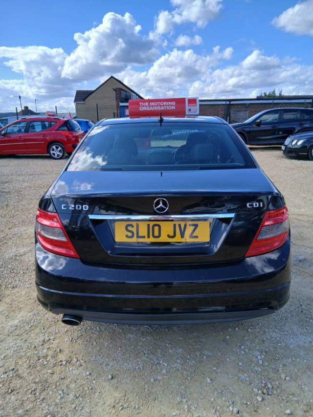 2010 Mercedes-Benz C Class 2.1 C200 CDI BlueEFFICIENCY Sport 4dr Auto