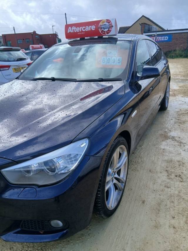BMW 5 Series 3.0 530d M Sport 5dr Step Auto [Professional Media] Hatchback Diesel Blue