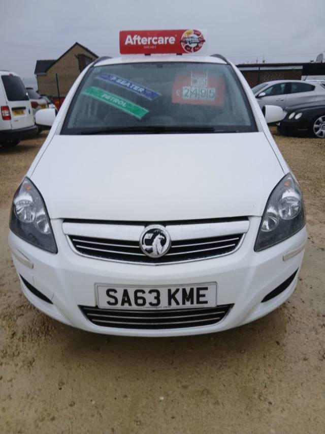 2013 Vauxhall Zafira 1.6i [115] Exclusiv 5dr