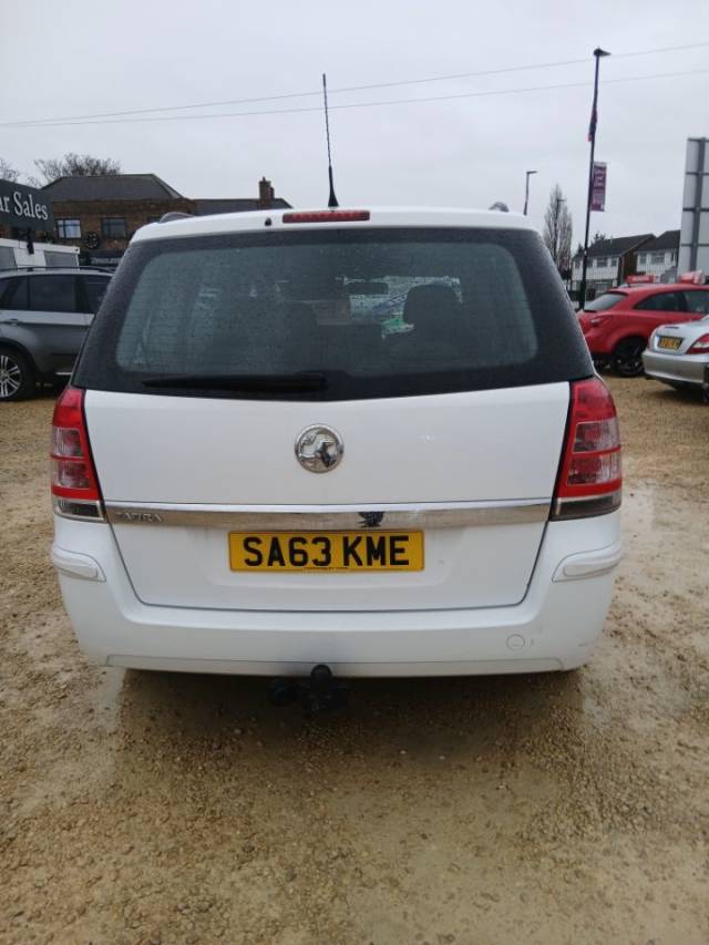 2013 Vauxhall Zafira 1.6i [115] Exclusiv 5dr