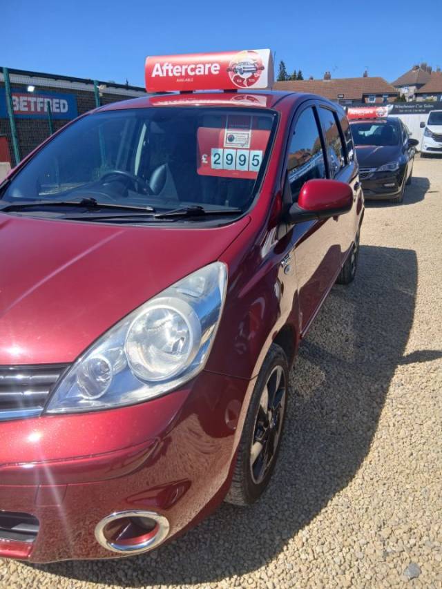 Nissan Note 1.4 N-Tec+ 5dr MPV Petrol Red