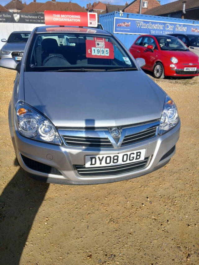 2008 Vauxhall Astra 1.4i 16V Club 5dr
